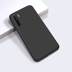 Ultra-thin Silicone Gel Soft Case 360 Degrees Cover for Oppo A91 Black