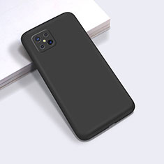 Ultra-thin Silicone Gel Soft Case 360 Degrees Cover for Oppo A92s 5G Black