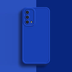 Ultra-thin Silicone Gel Soft Case 360 Degrees Cover for Oppo A93 5G Blue