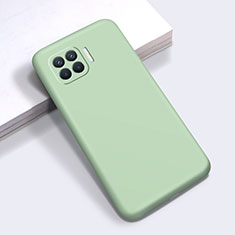 Ultra-thin Silicone Gel Soft Case 360 Degrees Cover for Oppo A93 Green