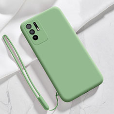 Ultra-thin Silicone Gel Soft Case 360 Degrees Cover for Oppo A94 5G Green