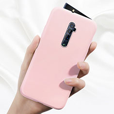 Ultra-thin Silicone Gel Soft Case 360 Degrees Cover for Oppo Reno 10X Zoom Rose Gold