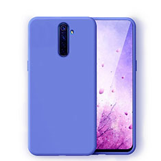 Ultra-thin Silicone Gel Soft Case 360 Degrees Cover for Oppo Reno Ace Blue