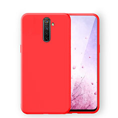 Ultra-thin Silicone Gel Soft Case 360 Degrees Cover for Oppo Reno Ace Red