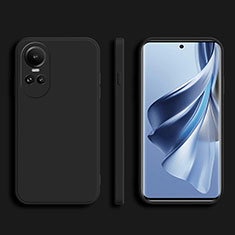 Ultra-thin Silicone Gel Soft Case 360 Degrees Cover for Oppo Reno10 Pro 5G Black