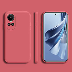 Ultra-thin Silicone Gel Soft Case 360 Degrees Cover for Oppo Reno10 Pro 5G Red