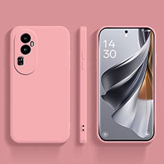 Ultra-thin Silicone Gel Soft Case 360 Degrees Cover for Oppo Reno10 Pro+ Plus 5G Pink