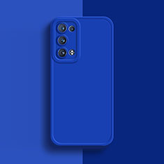 Ultra-thin Silicone Gel Soft Case 360 Degrees Cover for Oppo Reno6 Pro 5G Blue