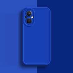 Ultra-thin Silicone Gel Soft Case 360 Degrees Cover for Oppo Reno8 Z 5G Blue