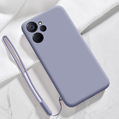 Ultra-thin Silicone Gel Soft Case 360 Degrees Cover for Realme 10 5G Lavender Gray