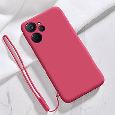 Ultra-thin Silicone Gel Soft Case 360 Degrees Cover for Realme 10 5G Red
