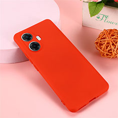Ultra-thin Silicone Gel Soft Case 360 Degrees Cover for Realme 10 Pro+ Plus 5G Red