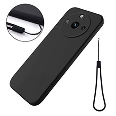 Ultra-thin Silicone Gel Soft Case 360 Degrees Cover for Realme 11 Pro 5G Black