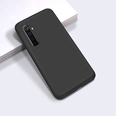 Ultra-thin Silicone Gel Soft Case 360 Degrees Cover for Realme 6 Pro Black