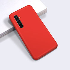 Ultra-thin Silicone Gel Soft Case 360 Degrees Cover for Realme 6 Pro Red