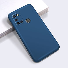 Ultra-thin Silicone Gel Soft Case 360 Degrees Cover for Realme 7i Blue