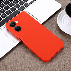 Ultra-thin Silicone Gel Soft Case 360 Degrees Cover for Realme C33 (2023) Red
