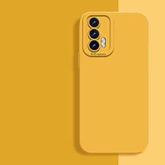 Ultra-thin Silicone Gel Soft Case 360 Degrees Cover for Realme GT 5G Yellow
