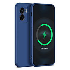 Ultra-thin Silicone Gel Soft Case 360 Degrees Cover for Realme V23 5G Blue