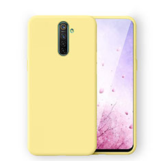Ultra-thin Silicone Gel Soft Case 360 Degrees Cover for Realme X2 Pro Yellow