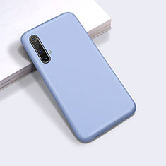 Ultra-thin Silicone Gel Soft Case 360 Degrees Cover for Realme X50 5G Sky Blue