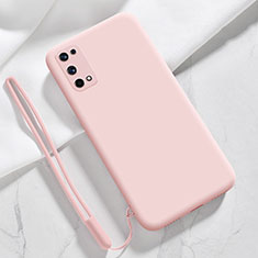 Ultra-thin Silicone Gel Soft Case 360 Degrees Cover for Realme X7 5G Pink