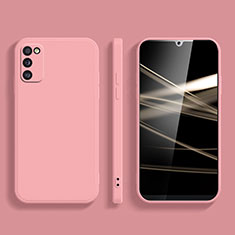 Ultra-thin Silicone Gel Soft Case 360 Degrees Cover for Samsung Galaxy A02s Pink