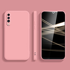 Ultra-thin Silicone Gel Soft Case 360 Degrees Cover for Samsung Galaxy A30S Pink