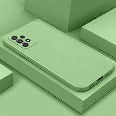 Ultra-thin Silicone Gel Soft Case 360 Degrees Cover for Samsung Galaxy A52 4G Matcha Green