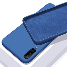 Ultra-thin Silicone Gel Soft Case 360 Degrees Cover for Samsung Galaxy A70 Blue