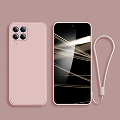 Ultra-thin Silicone Gel Soft Case 360 Degrees Cover for Samsung Galaxy F62 5G Pink