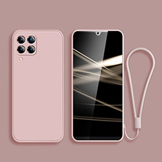 Ultra-thin Silicone Gel Soft Case 360 Degrees Cover for Samsung Galaxy M42 5G Pink
