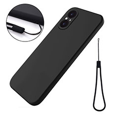 Ultra-thin Silicone Gel Soft Case 360 Degrees Cover for Sony Xperia 5 V Black