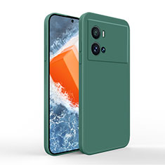 Ultra-thin Silicone Gel Soft Case 360 Degrees Cover for Vivo iQOO 9 5G Midnight Green