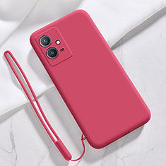 Ultra-thin Silicone Gel Soft Case 360 Degrees Cover for Vivo iQOO Z6 5G Red