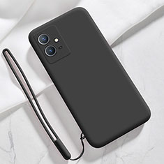 Ultra-thin Silicone Gel Soft Case 360 Degrees Cover for Vivo T1 5G India Black