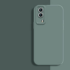 Ultra-thin Silicone Gel Soft Case 360 Degrees Cover for Vivo V21e 5G Green