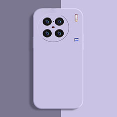 Ultra-thin Silicone Gel Soft Case 360 Degrees Cover for Vivo X90 5G Clove Purple