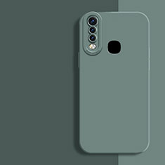 Ultra-thin Silicone Gel Soft Case 360 Degrees Cover for Vivo Y15 Green