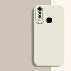 Ultra-thin Silicone Gel Soft Case 360 Degrees Cover for Vivo Y17 White