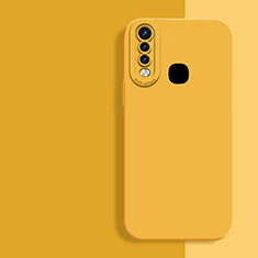 Ultra-thin Silicone Gel Soft Case 360 Degrees Cover for Vivo Y17 Yellow