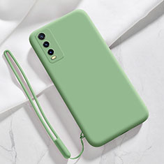 Ultra-thin Silicone Gel Soft Case 360 Degrees Cover for Vivo Y20i India Green