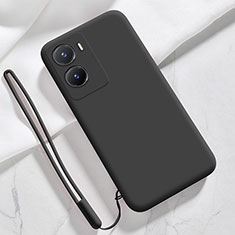 Ultra-thin Silicone Gel Soft Case 360 Degrees Cover for Vivo Y56 5G Black