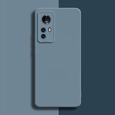 Ultra-thin Silicone Gel Soft Case 360 Degrees Cover for Xiaomi Mi 12 5G Lavender Gray