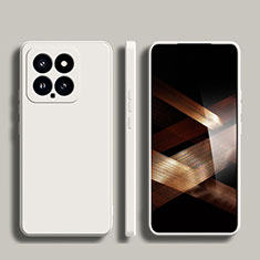 Ultra-thin Silicone Gel Soft Case 360 Degrees Cover for Xiaomi Mi 14 Pro 5G White