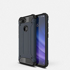 Ultra-thin Silicone Gel Soft Case 360 Degrees Cover for Xiaomi Mi 8 Lite Blue