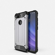 Ultra-thin Silicone Gel Soft Case 360 Degrees Cover for Xiaomi Mi 8 Lite Gray