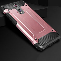 Ultra-thin Silicone Gel Soft Case 360 Degrees Cover for Xiaomi Mi 9T Pro Rose Gold