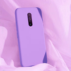 Ultra-thin Silicone Gel Soft Case 360 Degrees Cover for Xiaomi Poco X2 Purple
