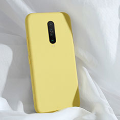 Ultra-thin Silicone Gel Soft Case 360 Degrees Cover for Xiaomi Poco X2 Yellow